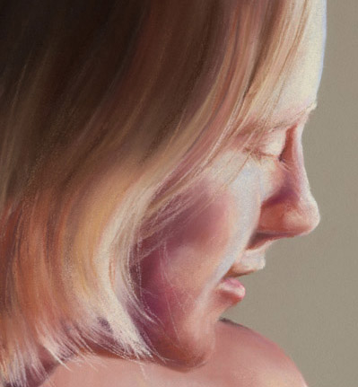 detail of face