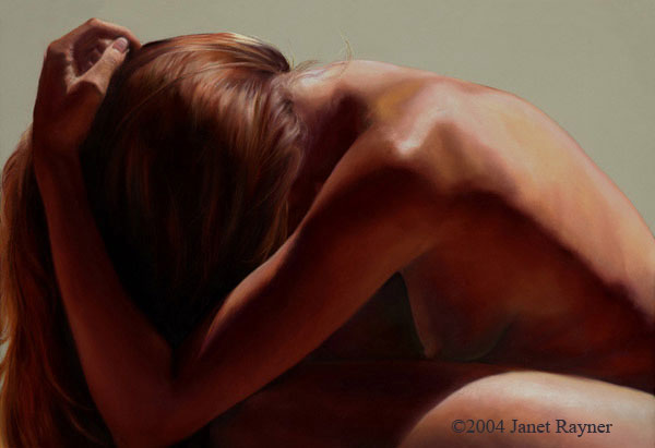 Becoming, a figure study by Janet Rayner